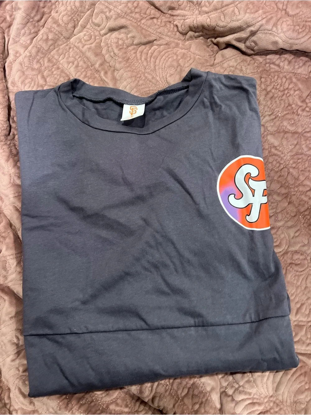 San Francisco Giants Kids Short Sleeve Tee - Black